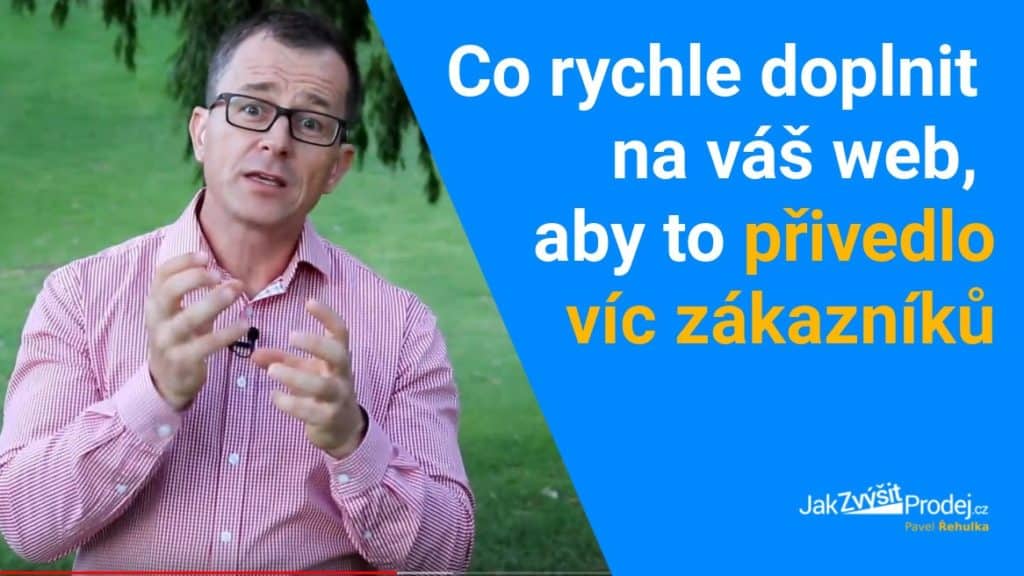 Video: Tato změna (konečně) promění vaše stránky v účinný "magnet na zákazníky" 8